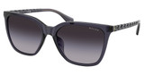 Ralph Eyeglasses RA5328U SHINY TRANSPARENT VIOLET/62358G