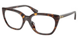 Ralph Eyeglasses RA7180U SHINY DARK HAVANA/5003