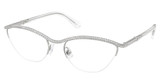 SWAROVSKI Eyeglasses SK1026 SILVER/4001