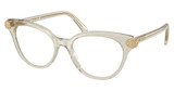 SWAROVSKI Eyeglasses SK2046 TRANSPARENT BEIGE/3003