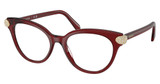 SWAROVSKI Eyeglasses SK2046F TRANPARENT BURGUNDY/1073