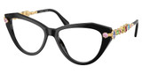 SWAROVSKI Eyeglasses SK2047 BLACK/1001