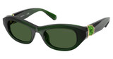SWAROVSKI Eyeglasses SK6036U MILKY DARK GREEN/108171