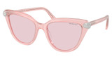 SWAROVSKI Eyeglasses SK6039 MILKY PINK/1041P5