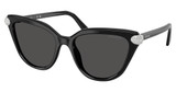 SWAROVSKI Eyeglasses SK6039 BLACK/100187