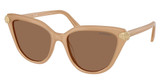 SWAROVSKI Eyeglasses SK6039 MILKY BEIGE/2002OK