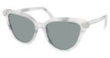 SWAROVSKI Eyeglasses SK6039F WHITE HAVANA/1042/1