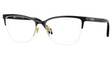 Versace Eyeglasses VE1304 GOLD BLACK/1433