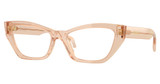 Versace Eyeglasses VE3373U TRANSPARENT LIGHT BROWN/5518