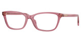 Versace Eyeglasses VE3375 TRANSPARENT AMARENA/5234