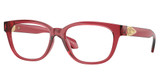 Versace Eyeglasses VE3376U TRANSPARENT RED/5523