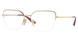 Vogue® Eyeglasses VO4331 PALE GOLD/TOP BORDEAUX/5208