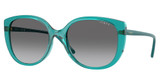 Vogue® Eyeglasses VO5623S TRANSPARENT PETROLEUM/319111