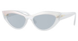 Vogue® Eyeglasses VO5637SU TOP WHITE/OPAL MILK/32201U