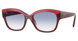 Vogue® Eyeglasses VO5638SU TOP RED/OPAL RED/322119