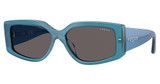 Vogue® Eyeglasses VO5642SU TRANSPARENT PEARL BLUE/323787