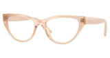 Vogue Junior Optical Eyeglasses VY2035 TRANSPARENT PEACH/3052