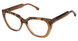 Jill Stuart Eyeglasses JS 464 CRYSTAL BROWN/2