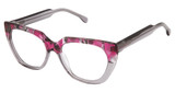 Jill Stuart Eyeglasses JS 464 CRYSTAL GREY/3