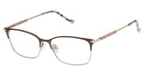 TITANflex Eyeglasses HTF001 brown/BRN