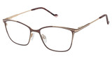 TITANflex Eyeglasses HTF011 brown/BRN