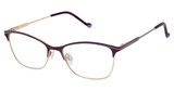 TITANflex Eyeglasses HTF010 eggplant/EGG