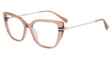 Lucky Brand Eyeglasses VLBD134 RED CRYSTAL