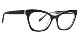 Trina Turk Eyeglasses Tippi BLACK/BLK