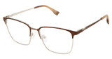 Perry Ellis Eyeglasses PE 490 BROWN/2