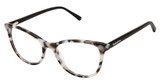 Elizabeth Arden Eyeglasses EA 1286 BLACK PEARL TORTOISE/3