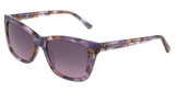 Nine West Eyeglasses NW670S PURPLE/SMOKE HORN/526