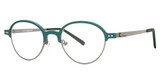 Jhane Barnes Eyeglasses Bimodal Teal/TE