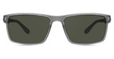 Eco Eyeglasses FITZ CLIP ON SET CRYSTAL GREY - SET/GCRY_SET