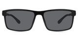 Eco Eyeglasses FITZ CLIP ON SET BLACK - SET/BLK_SET