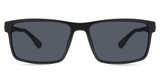Eco Eyeglasses FITZ CLIP ON SET METALLIC GREY - SET/MGRY_SET