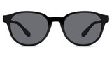 Eco Eyeglasses EZRA CLIP ON SET BLACK - SET/BLK_SET