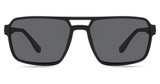 Eco Eyeglasses LOCKE CLIP ON SET MATTE BLACK - SET/MBLK_SET