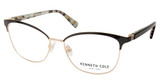 Kenneth Cole New York Eyeglasses KC0329 shiny black/001