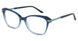 Exces Eyeglasses 191 BLUE-TEAL FADE BLUE METAL/317