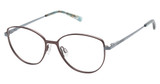 Isaac Mizrahi New York Eyeglasses IM 30101 Brown/BR