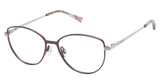 Isaac Mizrahi New York Eyeglasses IM 30101 Wine/WI