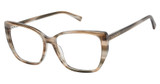 Isaac Mizrahi New York Eyeglasses IM 30103 Light Brown/LB