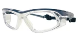Invincible Safety Eyewear Eyeglasses IP 102Z Blue/Crystal
