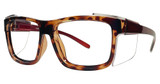 Invincible Safety Eyewear Eyeglasses IP 103Z Tortoise