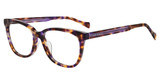 Lucky Brand Eyeglasses VLBD261 PURPLE HAVANA