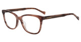 Lucky Brand Eyeglasses VLBD261 BROWN TEXTURE