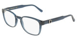 Ferragamo Eyeglasses SF3027E TRANSPARENT BLUE/432
