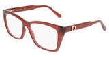 Ferragamo SF3030E TRANSPARENT RED/616