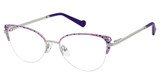 BETSEY JOHNSON Eyeglasses AMBITIOUS Purple/PUR