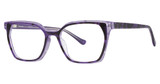 kensie Eyeglasses Melodic Plum Tortoise/PL